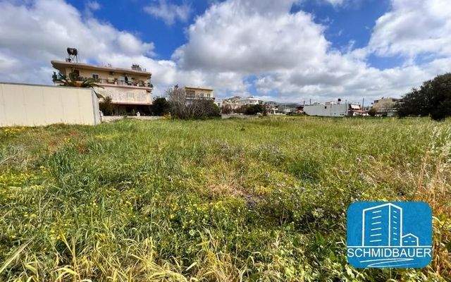 Kreta, Mires: Baugrundstück in einer Kleinstadt zu verkaufen