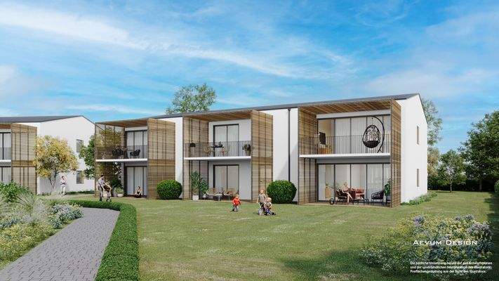 Visualisierung Haus B/C