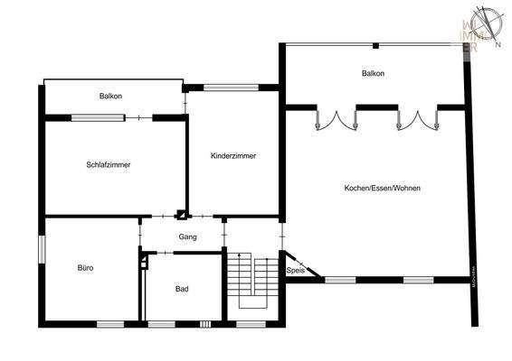 Grundriss Obergeschoss