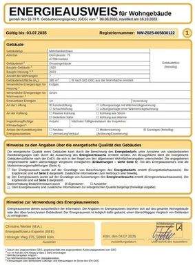 Energieausweis