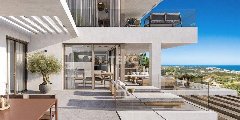 Luxury Flats in a Boutique Complex Near the Sea in Mijas