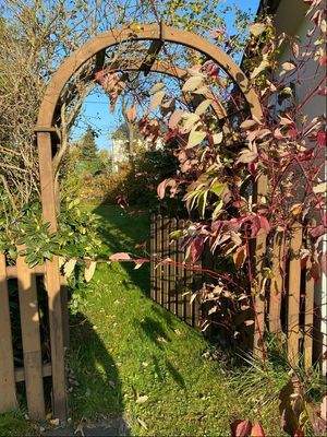 Grundstückszugang am Haus