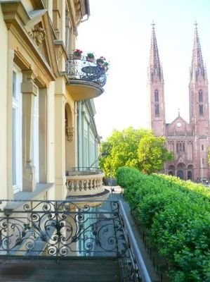 Balkon im Sommer