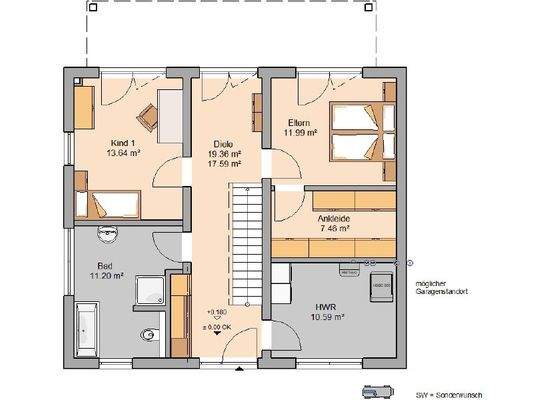 Grundriss Erdgeschoss