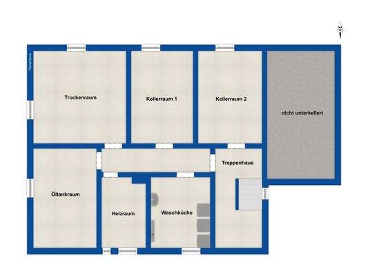 Grundriss Kellergeschoss