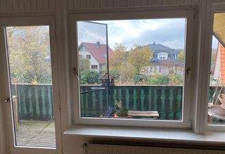 Blick aus Wohnzimmer