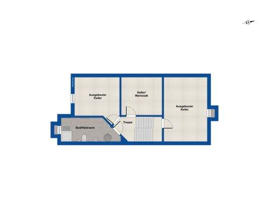 Grundriss Kellergeschoss