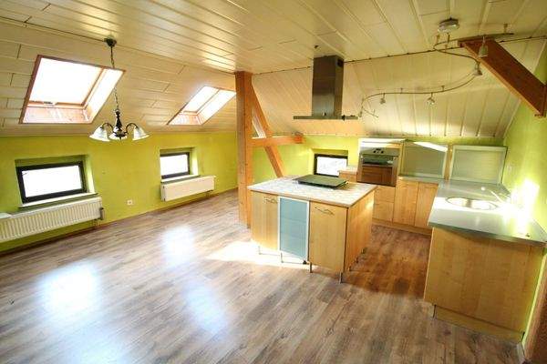 Küche Dachgeschoss