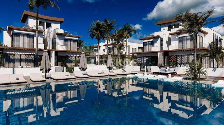 Semi Detached Villas for Sale in a Complex in Gazimağusa