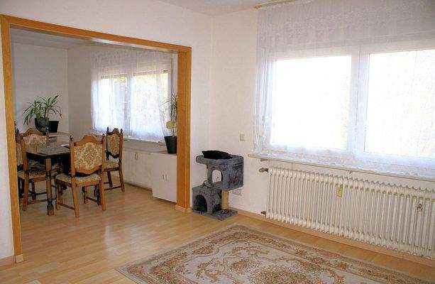 Wohn-/Esszimmer im Erdgeschoss