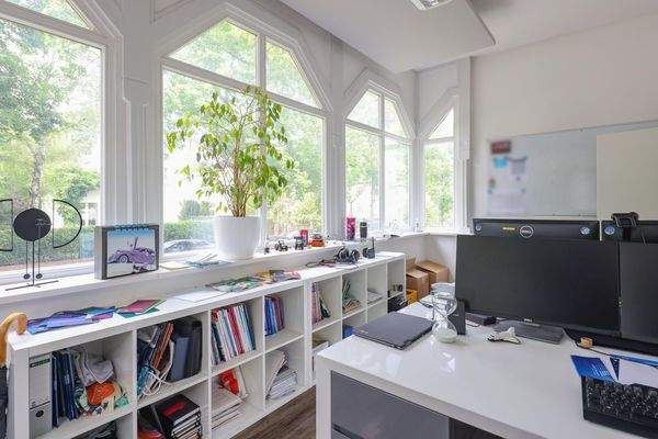 Büro im Wintergarten