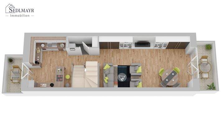 Grundriss Obergeschoss 3