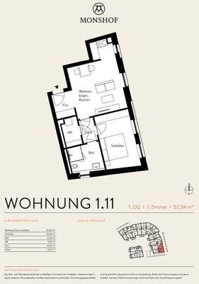 Wohnung Nr. 20 (1.11)