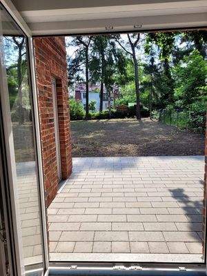 Terrasse (vor Rasenaussaat)