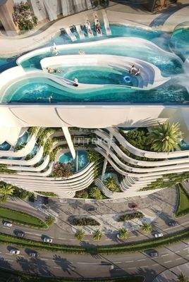 Elegant Apartments in a Project with Infinity Pool in Dubailand