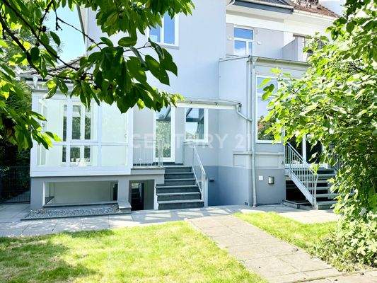 Rückansicht Immobilie