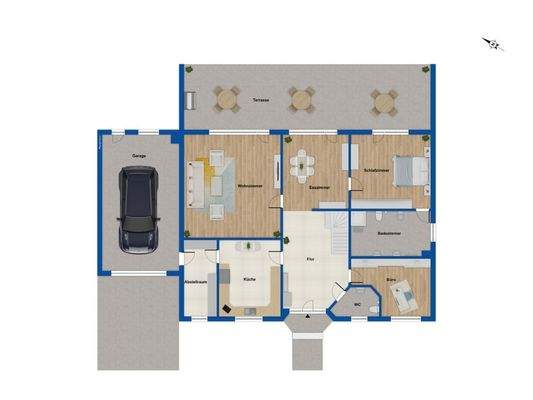 Grundriss Erdgeschoss