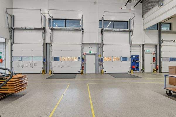 Hallentore Innenansicht