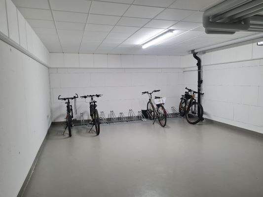 Fahrradabstellraum