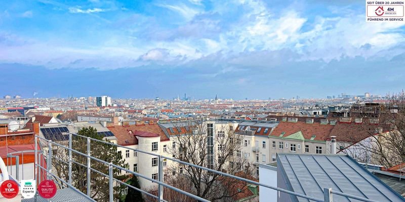 Traumhafter Ausblick über Wien