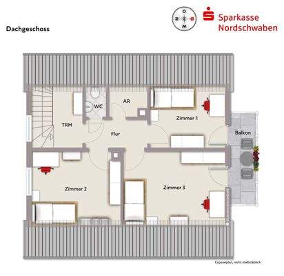 Grundriss Dachgeschoss