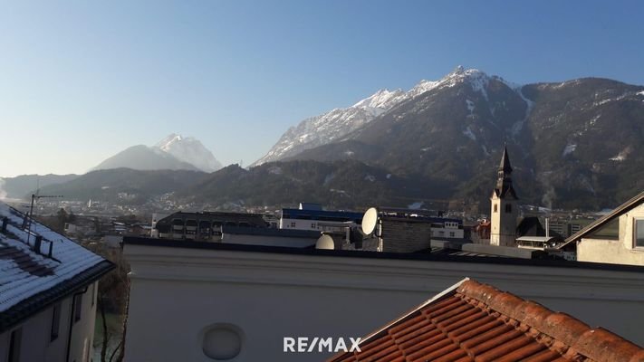 Ausblick vom Dachgeschoß Stanserjoch