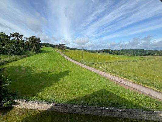 Blick aus dem Fenster