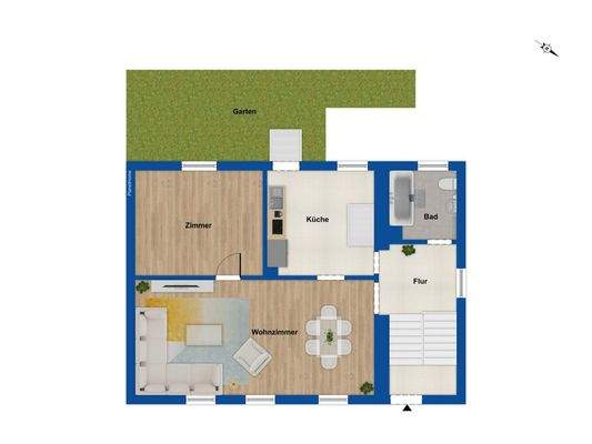 Grundriss - Erdgeschoss