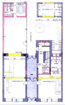Grundriss EG - vor Umbau! - weitere Grundriss für das Objekt sind vorhanden