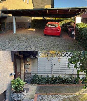 Carport u. Eingang