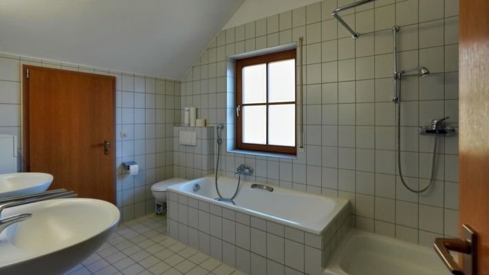 Tageslichtbad  Wanne & Dusche