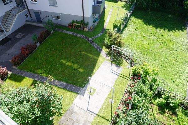 Balkon Innenhofblick