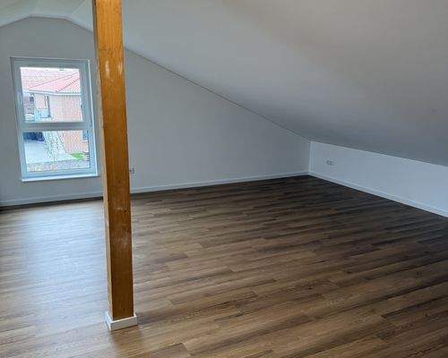 Beispiel fertiger Zustand ausgebautes Dachstudio (Nutzfläche)