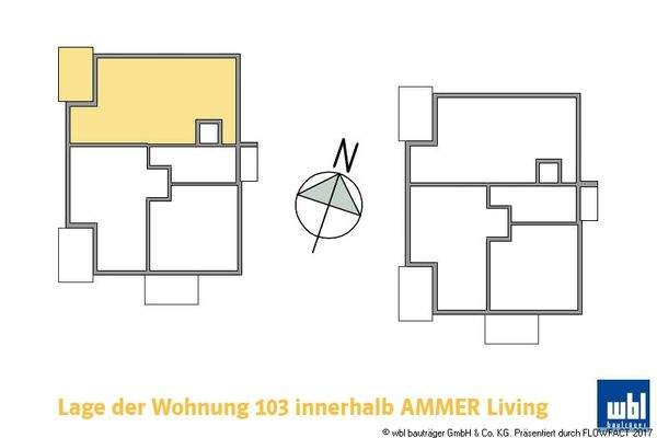 Lage der Wohnung im Objekt