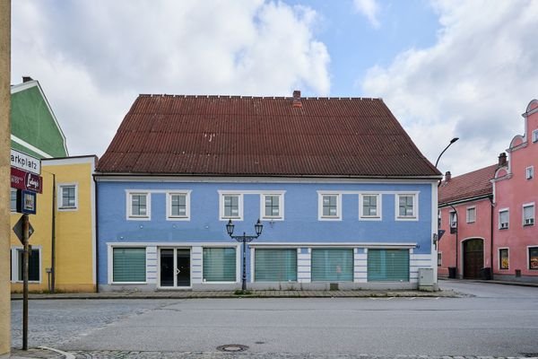 Geschäftshaus Geiselhöring Außenansicht