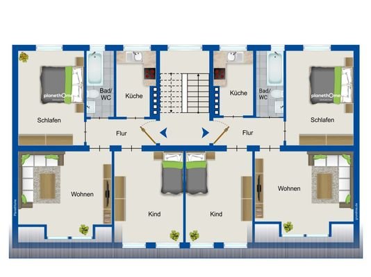 Grundriss Dachgeschoss