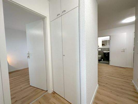 Helle Wohnungseingang