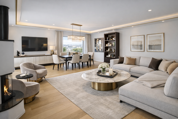 Wohnzimmer Visualisierung 