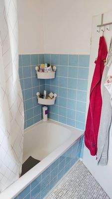 Wanne mit Duschfunktion