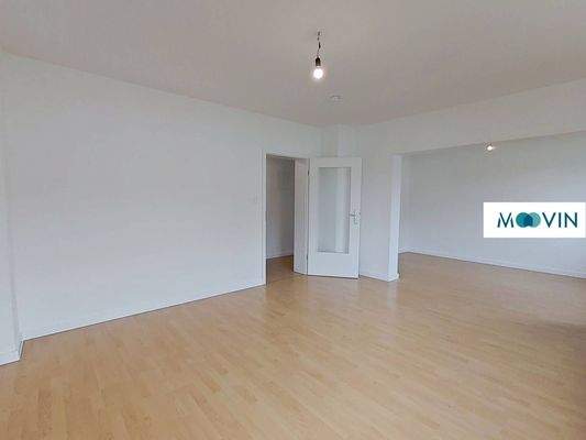 Ansicht IV: Wohn- und Esszimmer