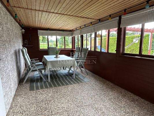 Schöner Wintergarten