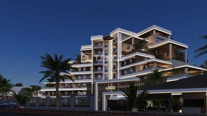 Apartments for Sale in a New Project with Pool in Altıntaş Antalya
