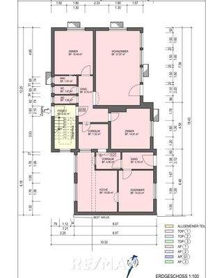 Erdgeschoss - Grundrissplan