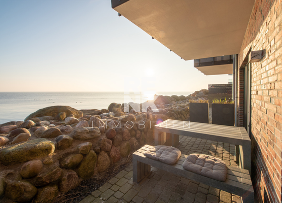 Terrasse direkt am Meer