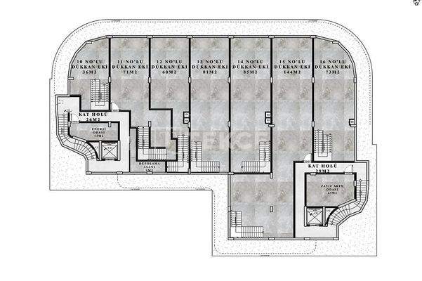 Centrally Located Commercial Properties Near the Beach in Alanya