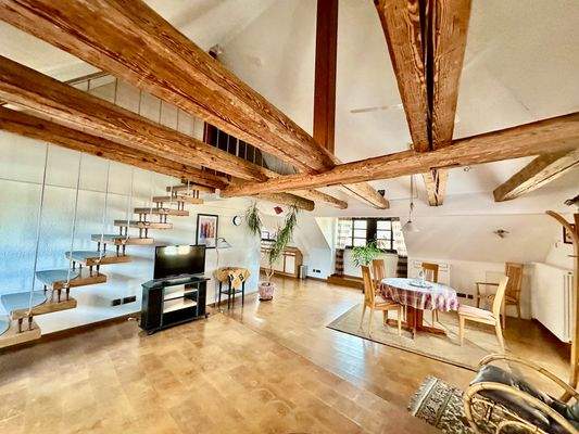 Wohn- / Essbereich - Maisonettewohnung