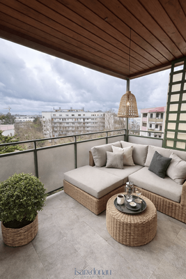 Beispiel KI Visualisierung Balkon