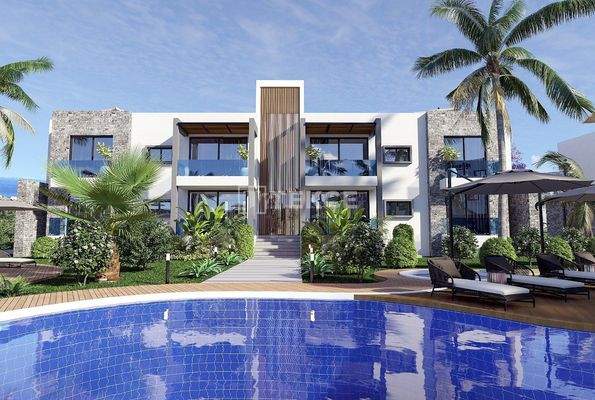 Furnished Apartments Close to the Beach in Girne