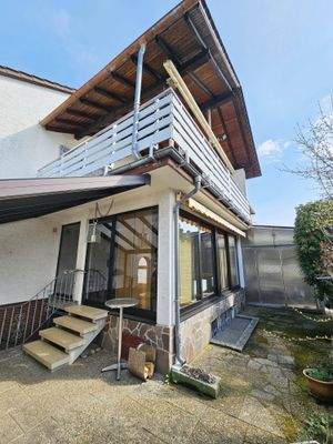 Wintergarten und Dachterrasse