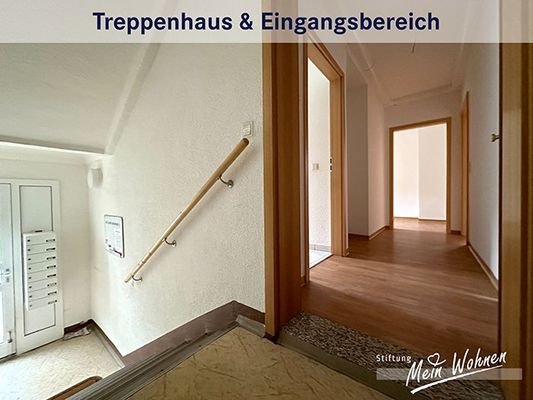 Treppenhaus und Eingangsbereich